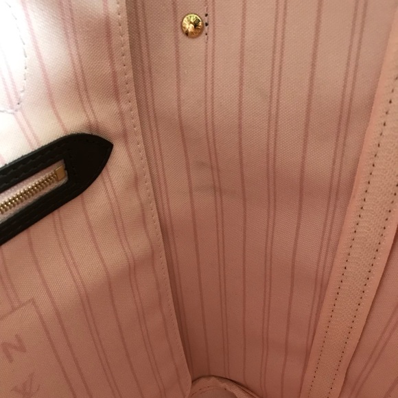Louis Vuitton neverfull mm Damier Ebene rose - Picture 2 of 8